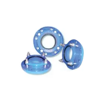 Adaptateur de bride pour tuyau en PVC