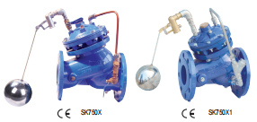 Vanne de commande à flotteur à distance